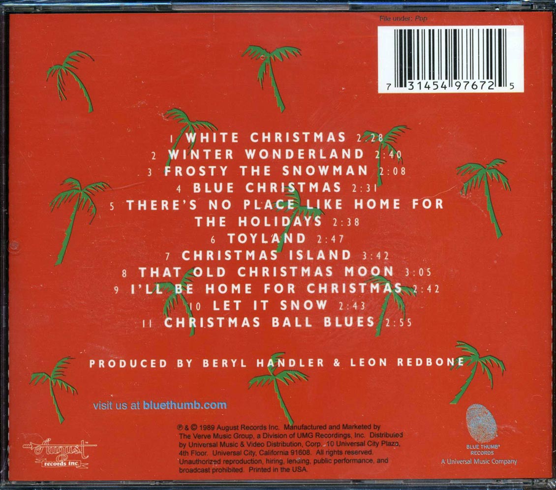 Leon Redbone - Christmas Island Music CD