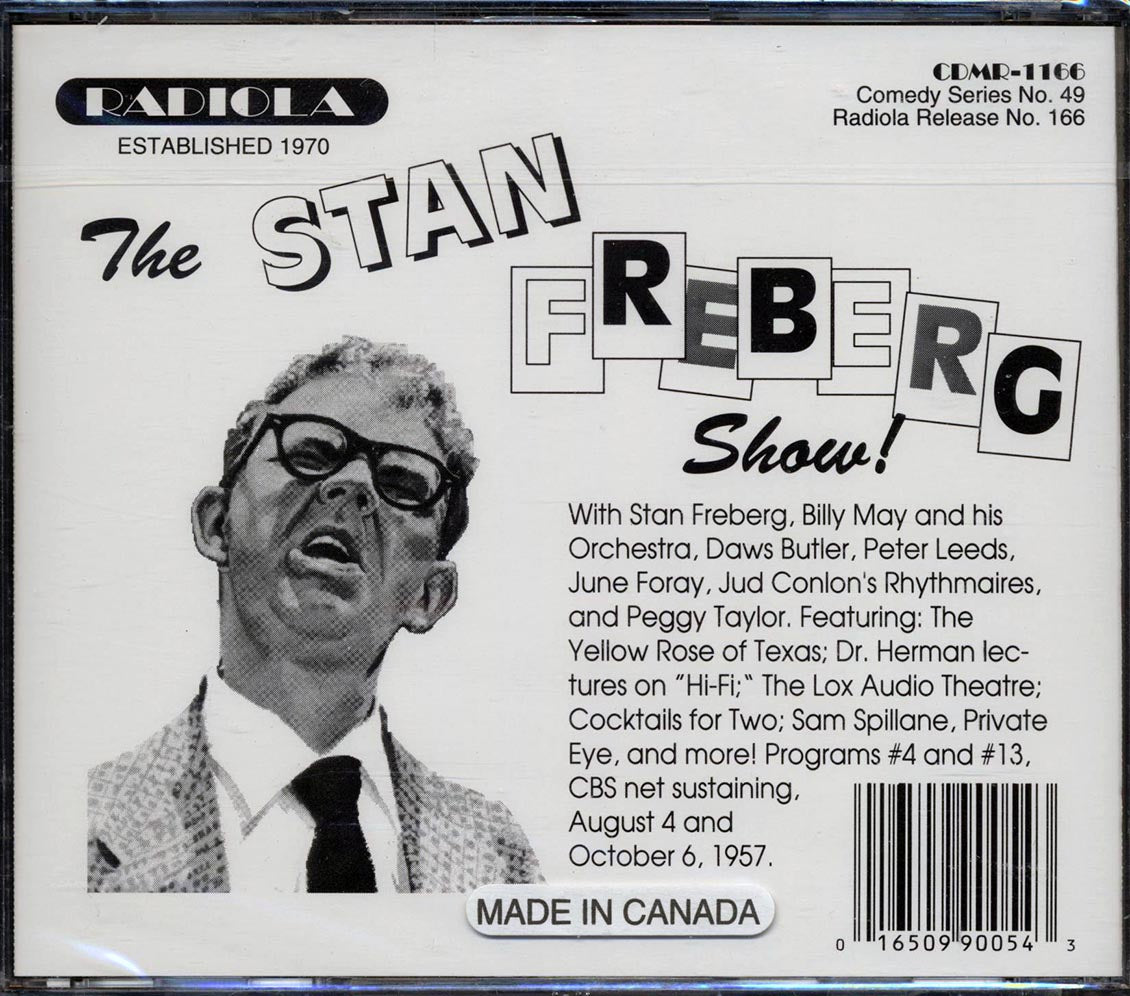 Stan Freberg - The Stan Freberg Show Music CD