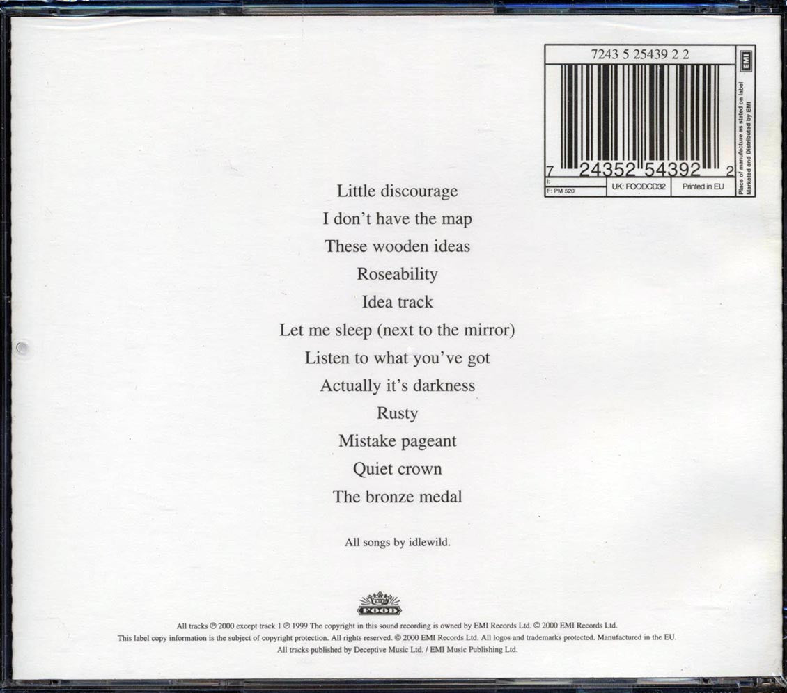Idlewild - 100 Broken Windows Music CD