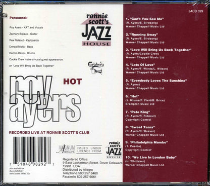 Roy Ayers - Hot (marked/ltd stock) Music CD