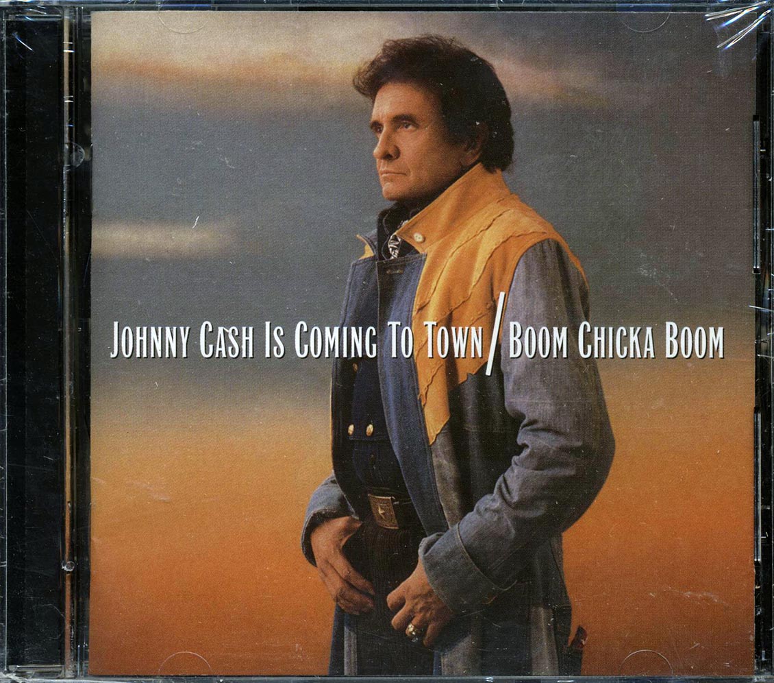 Johnny Cash - Johnny Cash Is Coming To Town + Boom Chicka Boom (marked/ltd stock) Music CD