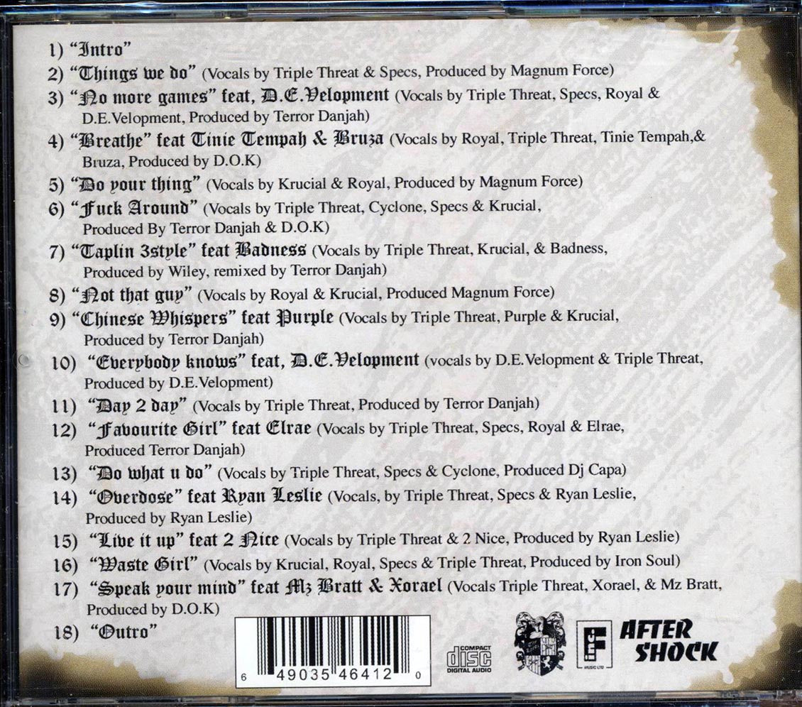 Tha Lordz - House Of Lordz Volume 1 Music CD