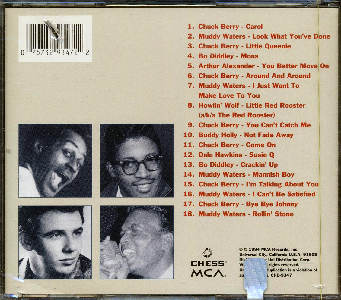 Chuck Berry, Muddy Waters, Bo Diddley, Etc. - Stone Rock Blues: The Original Recordings Of Songs Covered By The Rolling Stones Music CD