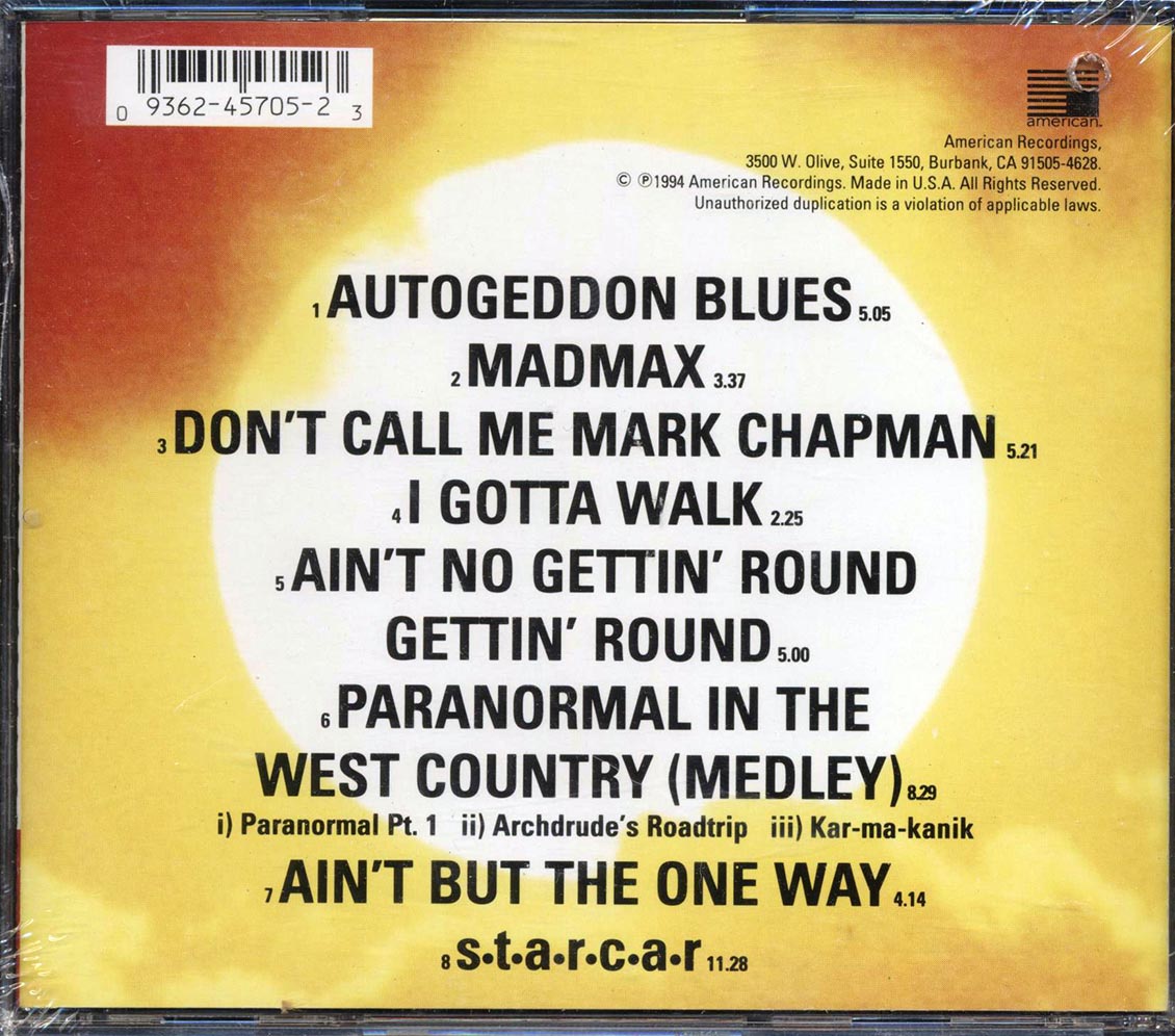 Julian Cope - Autogeddon Music CD