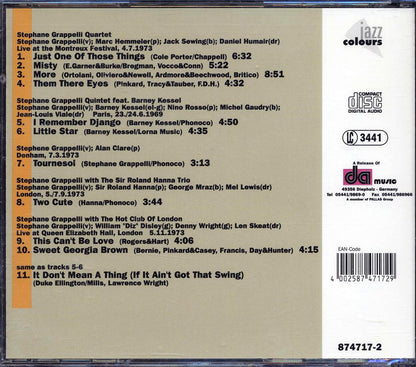 Stephane Grappelli - Stephane Grappelli Music CD
