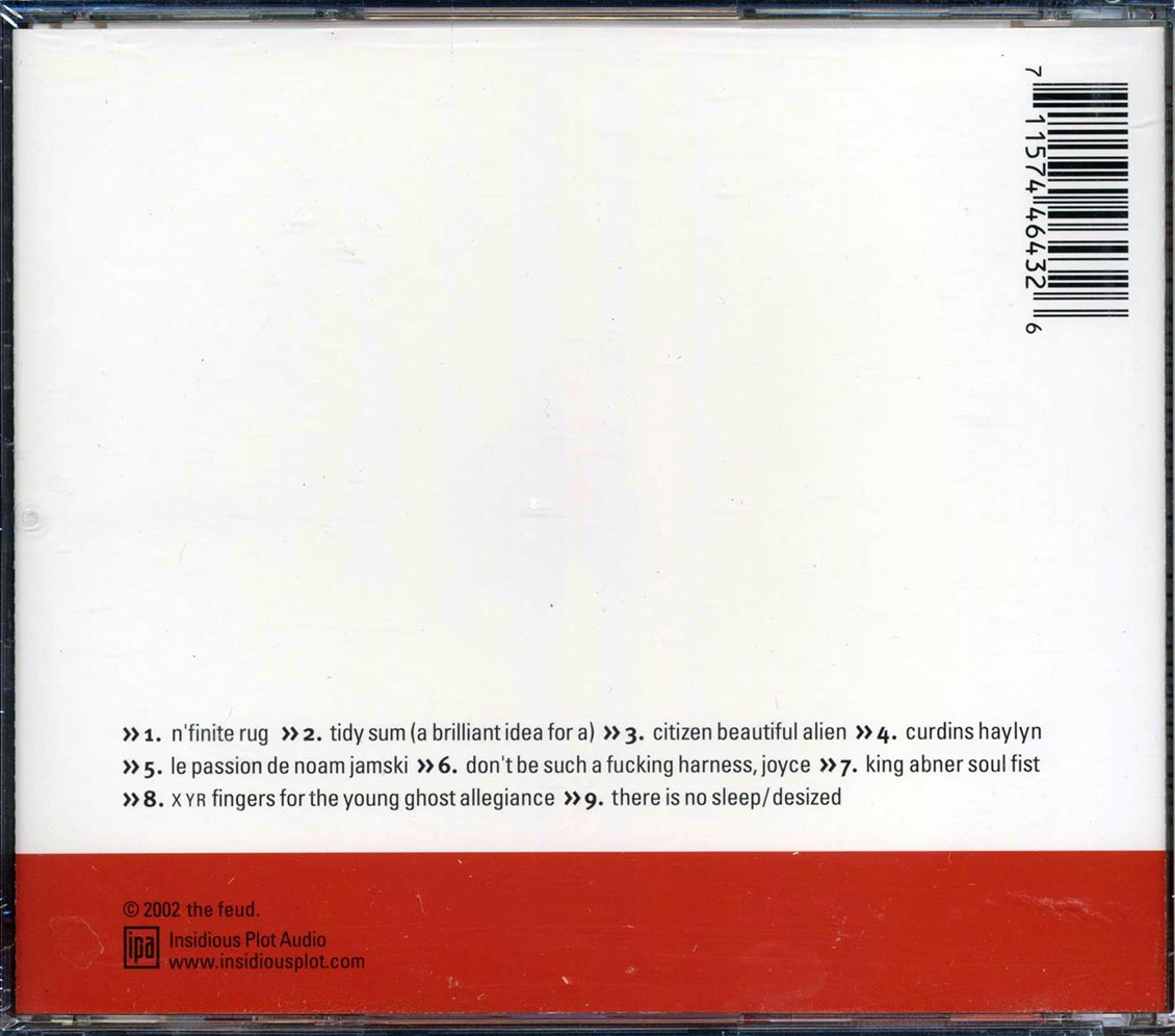 The Feud - Language Is Technology Music CD