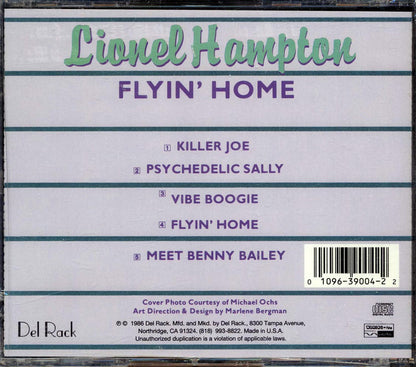 Lionel Hampton - Flyin' Home Music CD