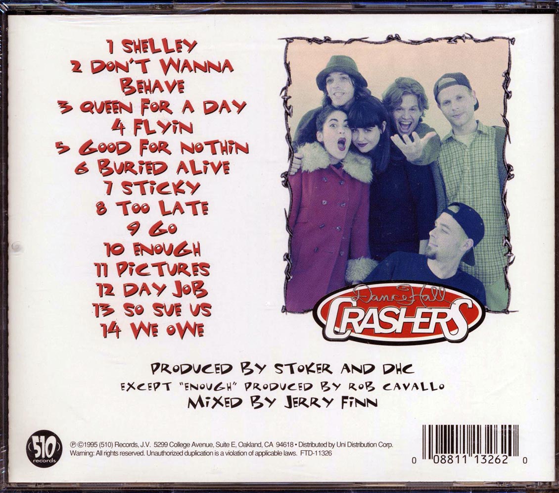 Dance Hall Crashers - Lockjaw Music CD