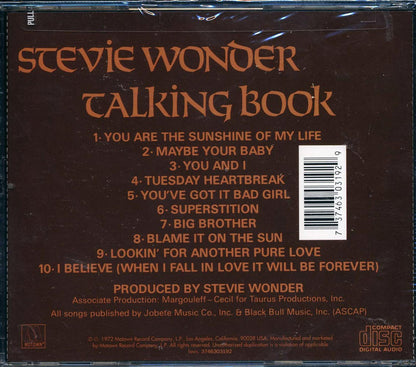 Stevie Wonder - Talking Book Music CD