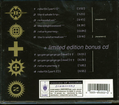 Voices Of Kwahn - Rebirth (2xCD) Music CD