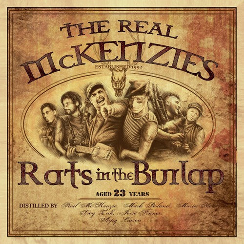 The Real Mckenzies - Rats In The Burlap [Vinyl] Vinyl Record