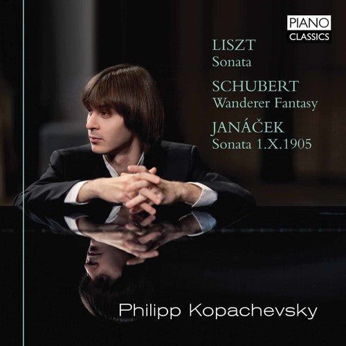 the album cover for Philipp Kopachevsky - Piano Works
