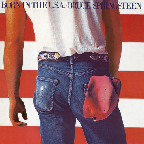 the album cover for Bruce Springsteen - Born in the U.S.A. [Vinyl]