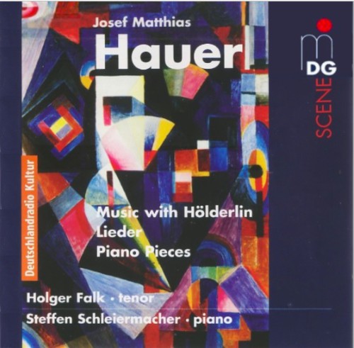 the album cover for Hauer / Steffen Schleiermachern - Piano Works