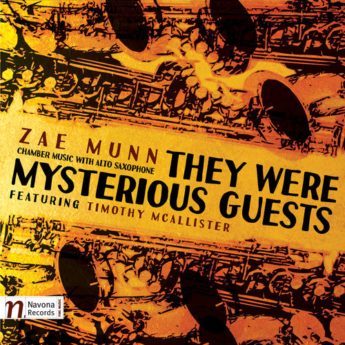 the album cover for Munn / Mcallister / Burja / Heyboer / Jackson - They Were Mysterious Guests