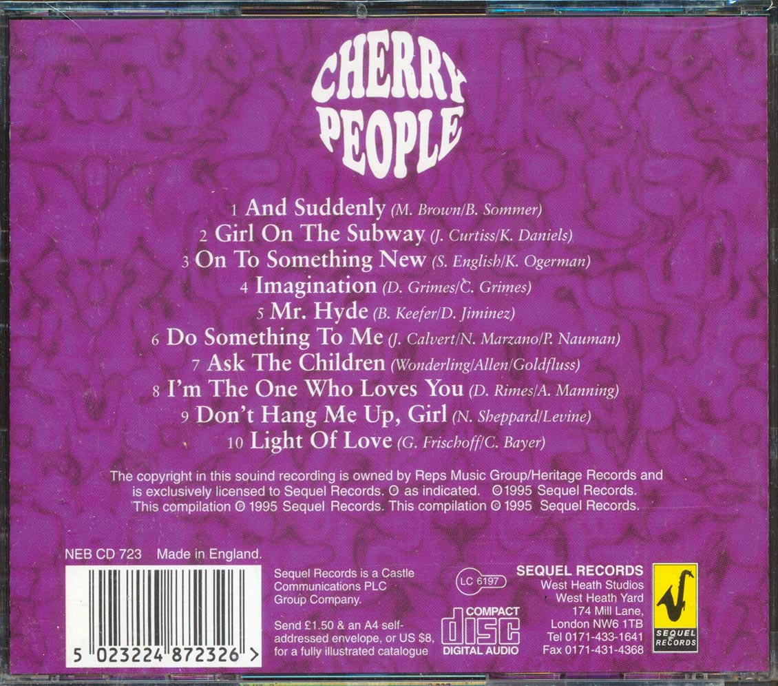 Cherry People - Cherry People Music CD