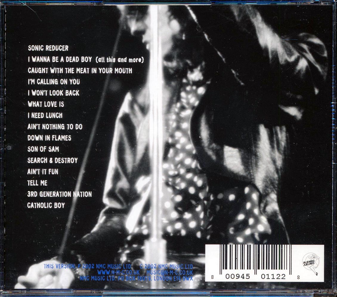 The Dead Boys - Liver Than You'll Ever Be Music CD
