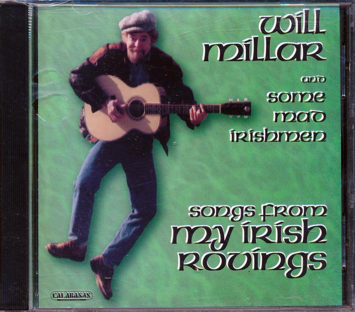Will Millar - Songs From My Irish Rovings Music CD