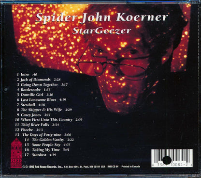 Spider John Koerner - Star Geezer (marked/ltd stock) Music CD