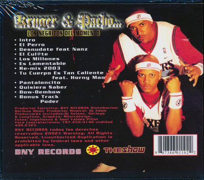 Kruger & Pacho - Los Negritos Del Momento Music CD