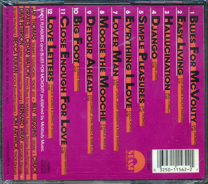 Jay Thomas, Cedar Walton, Chuck Israels, Etc. - Blues For McVouty Music CD