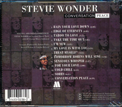 Stevie Wonder - Conversation Peace Music CD