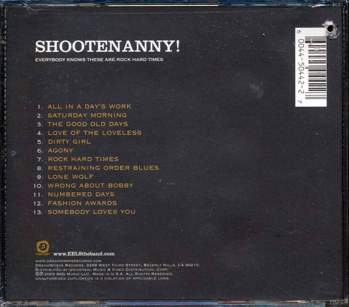 Eels - Shootenanny! Music CD