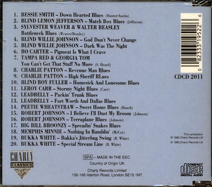 Bessie Smith, Blind Lemon Jefferson, Blind Willie Johnson, Etc. - The Birth Of The Blues Music CD