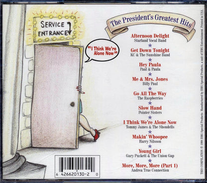 KC & The Sunshine Band, The Pointer Sisters, The Raspberries, Etc. - The President's Greatest Hits Music CD