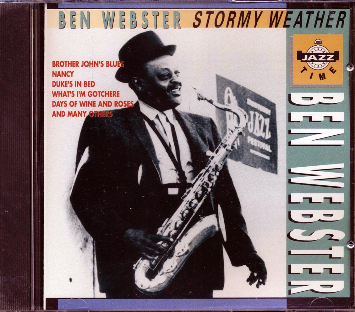 Ben Webster - Stormy Weather Music CD