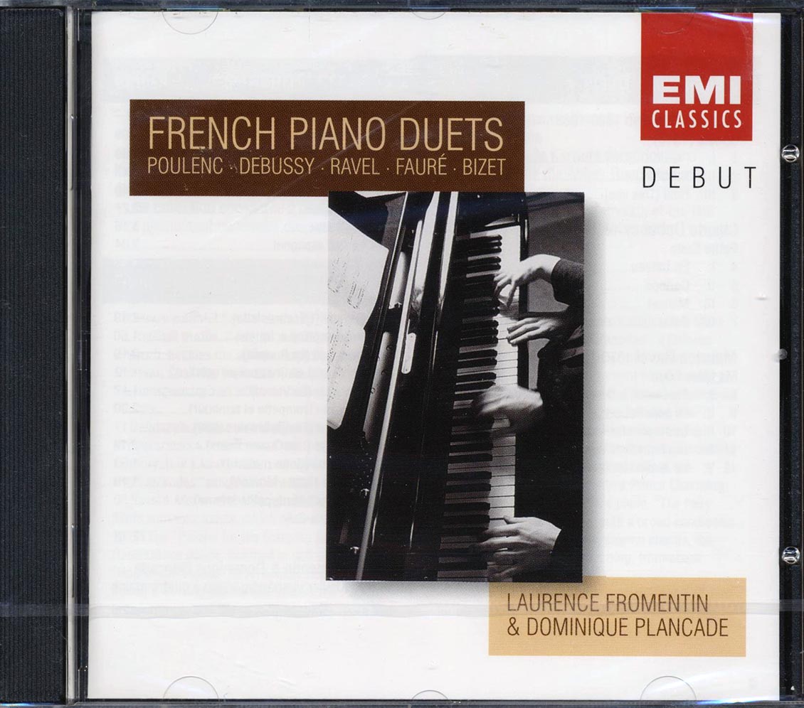 Laurence Fromentin, Dominique Plancade, Poulenc, Etc. - French Piano Duets Music CD