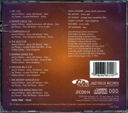 Jessica Williams - Joy (marked/ltd stock) Music CD