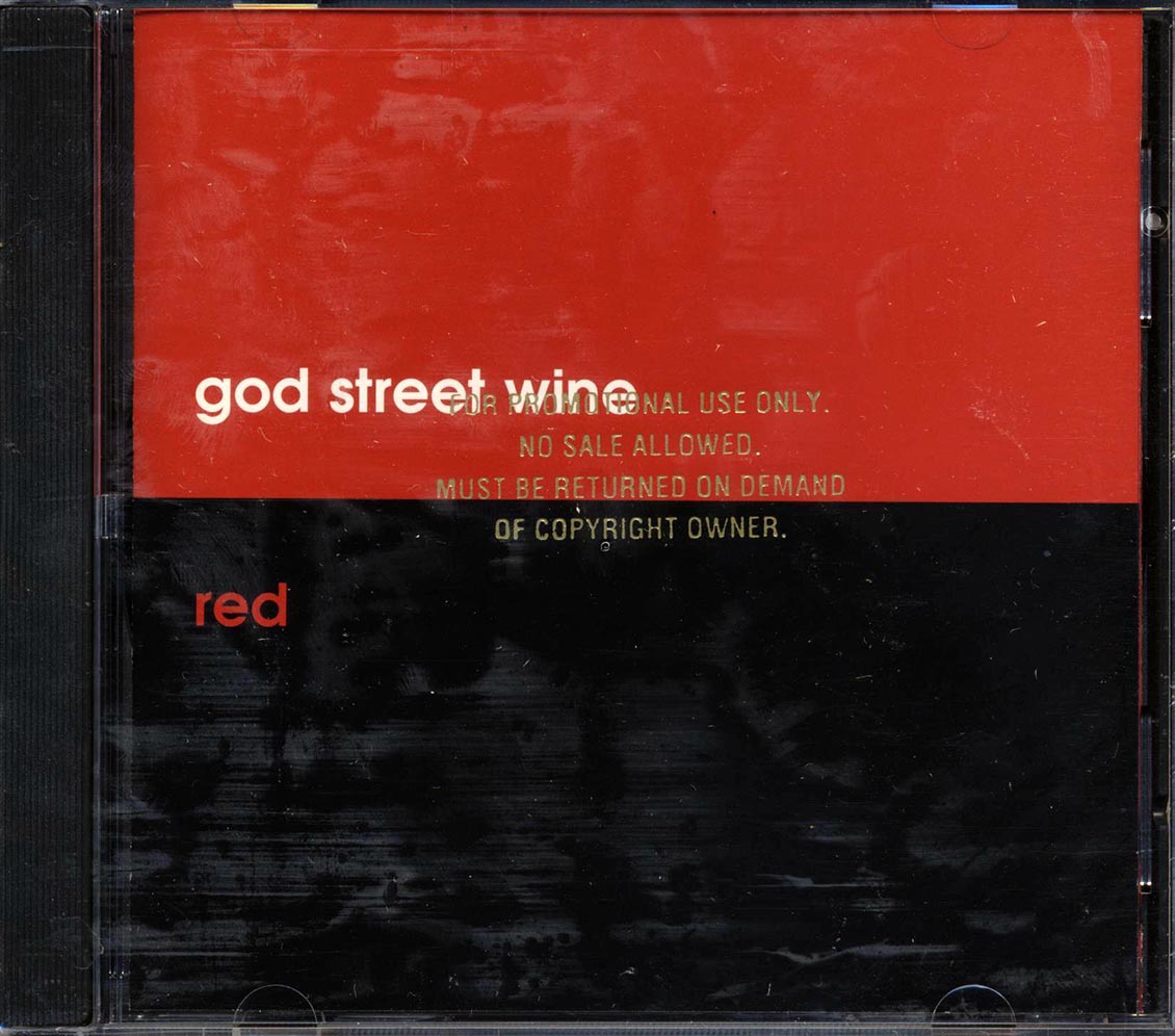 God Street Wine - Red (promo) (marked/ltd stock) Music CD