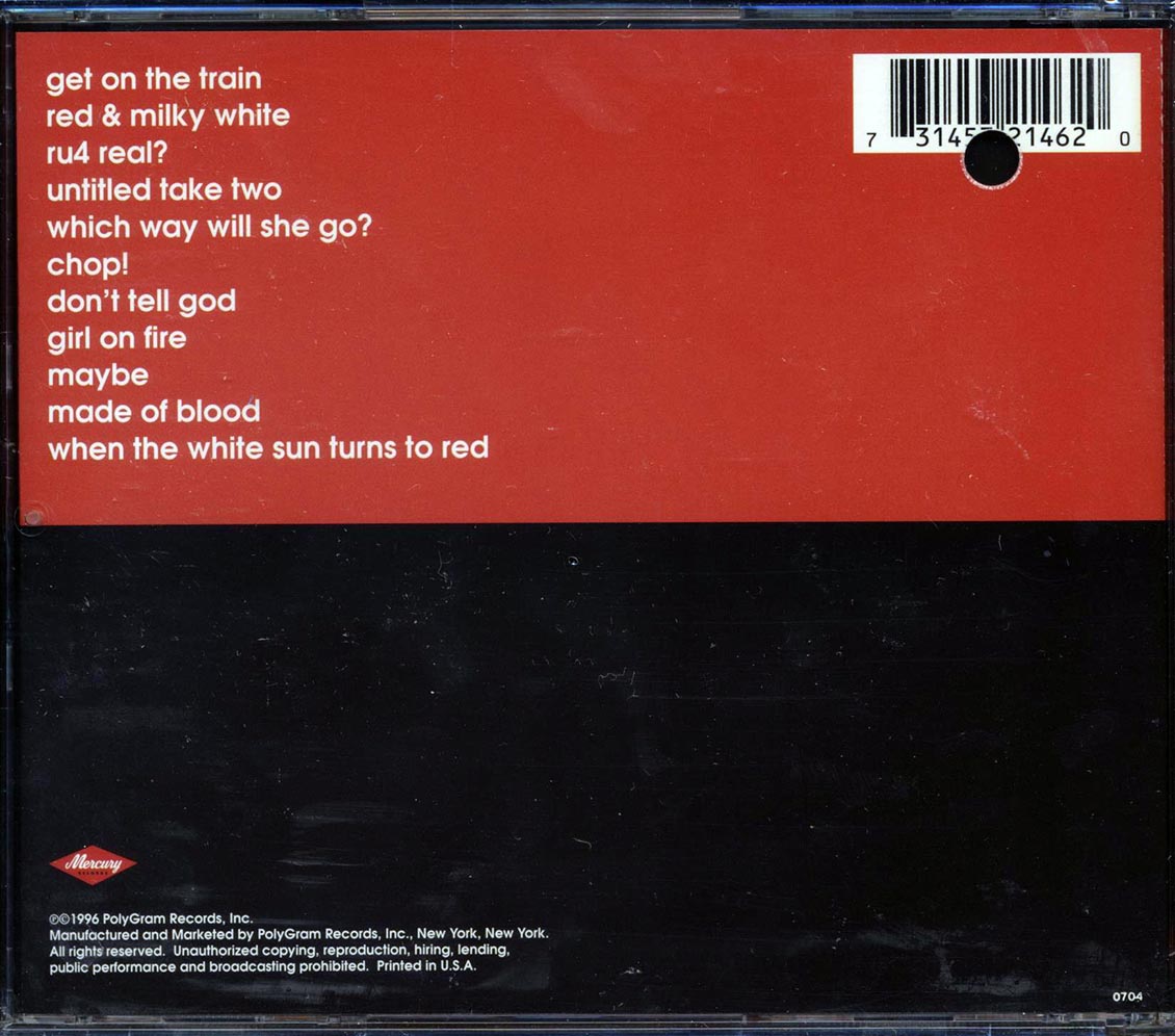 God Street Wine - Red (promo) (marked/ltd stock) Music CD