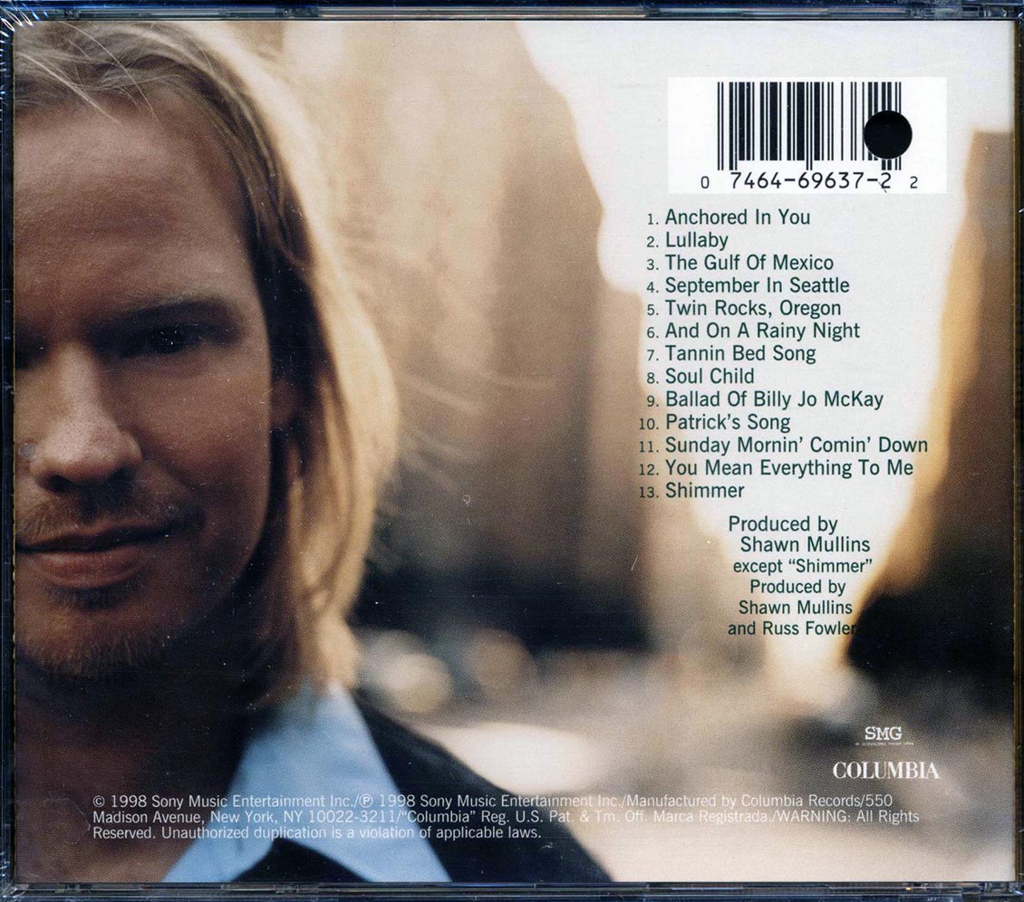 Shawn Mullins - Soul's Core (marked/ltd stock) Music CD
