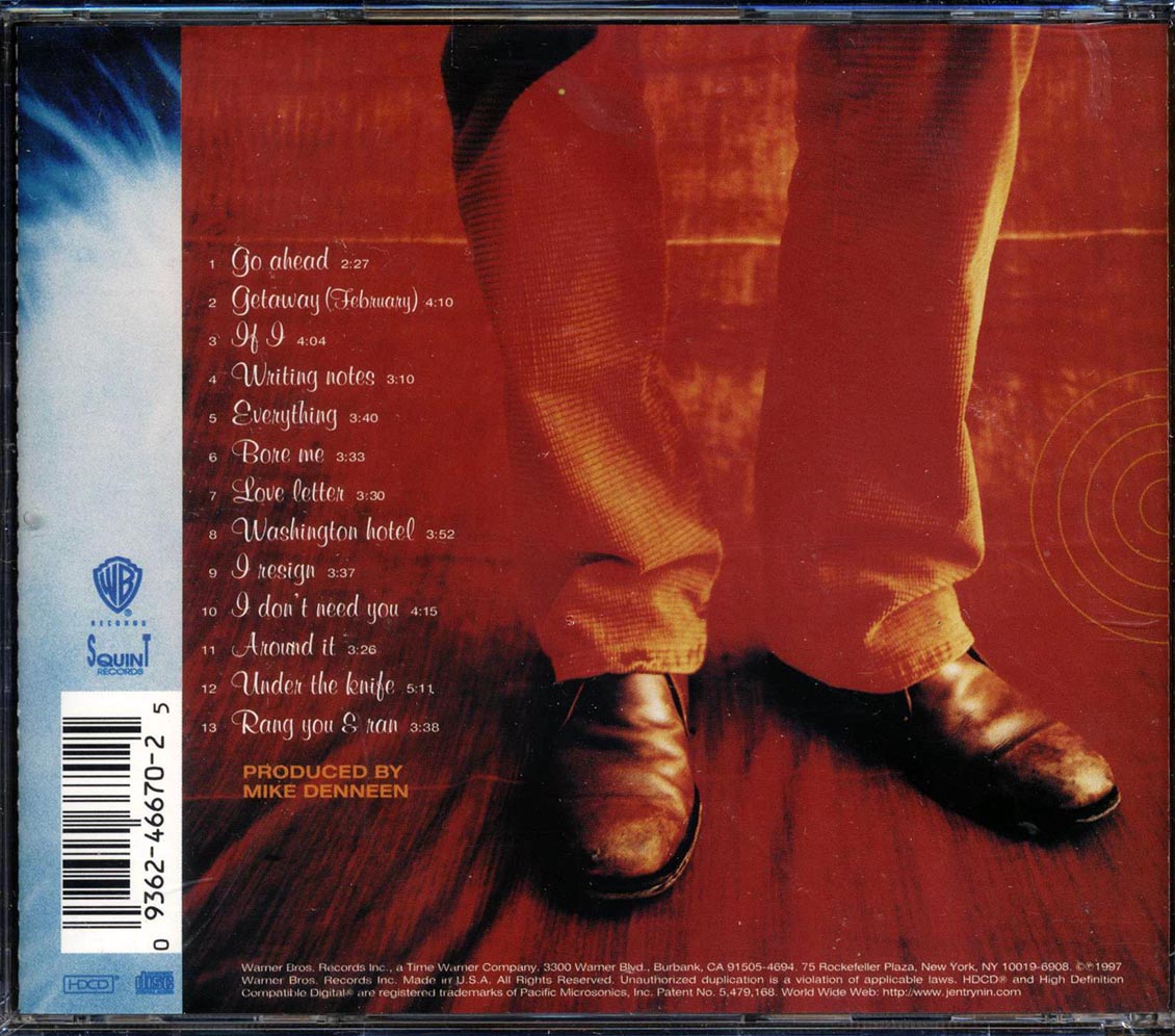 Jen Trynin - Gun Shy Trigger Happy (promo) Music CD