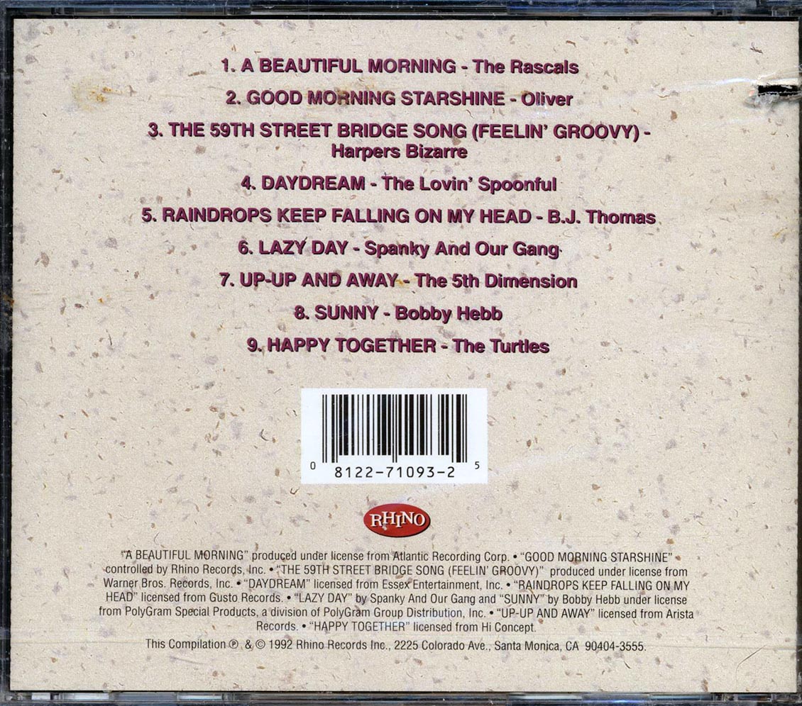 The Rascals, Oliver, Harpers Bizarre, Etc. - Better Days (marked/ltd stock) Music CD