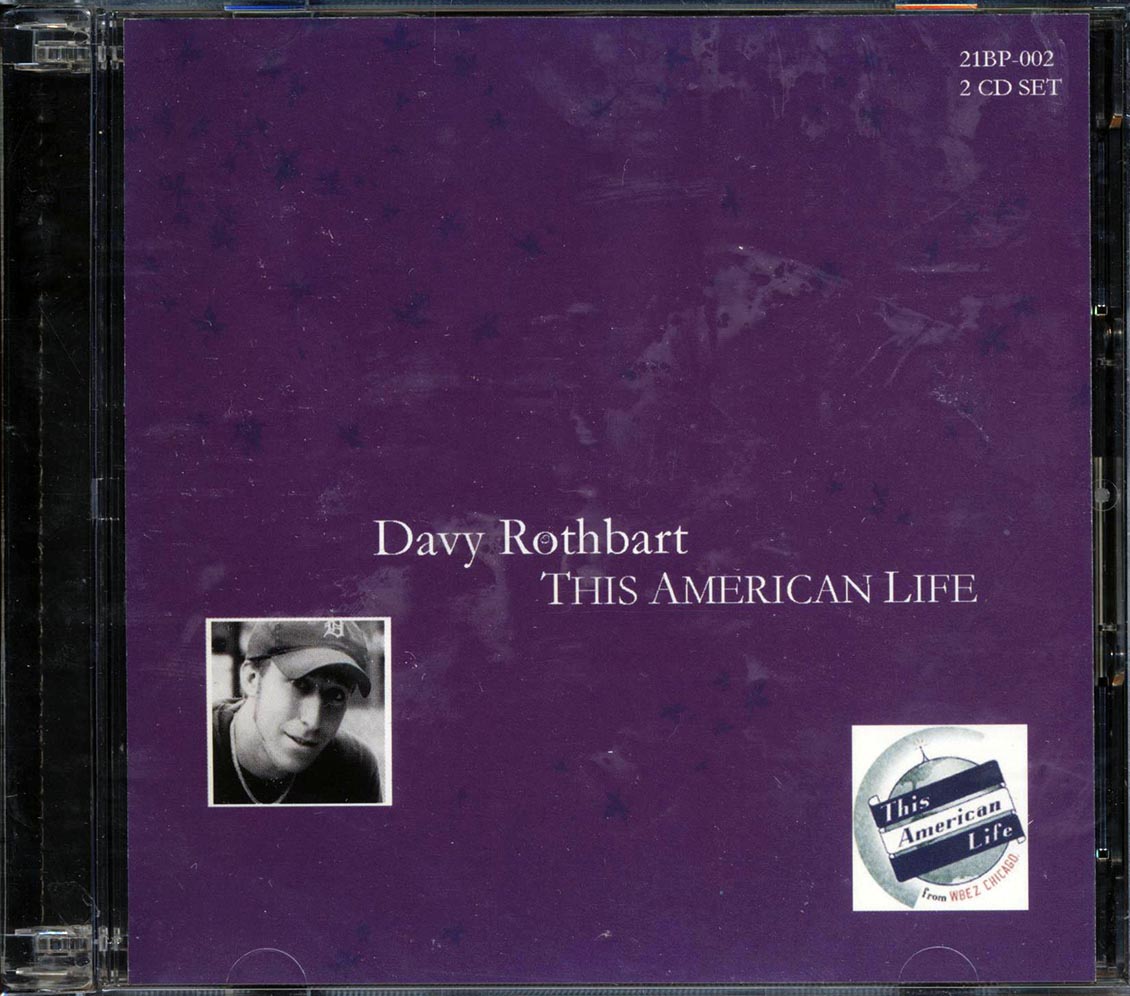 Davy Rothbart - This American Life (2xCD) Music CD