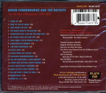 Anson Funderburgh & The Rockets - Thru The Years: A Retrospective (marked/ltd stock) Music CD