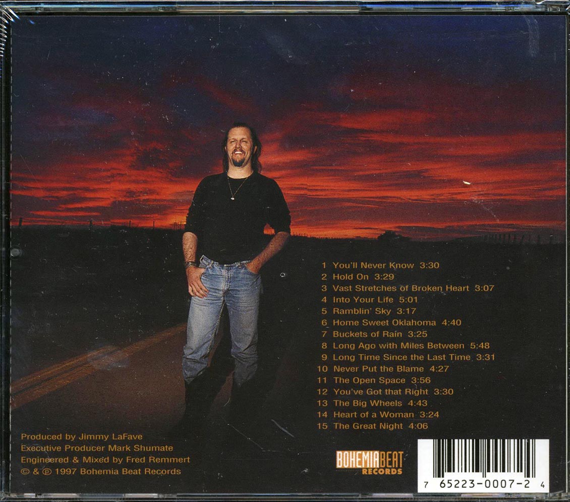 Jimmy LaFave - Road Novel Music CD