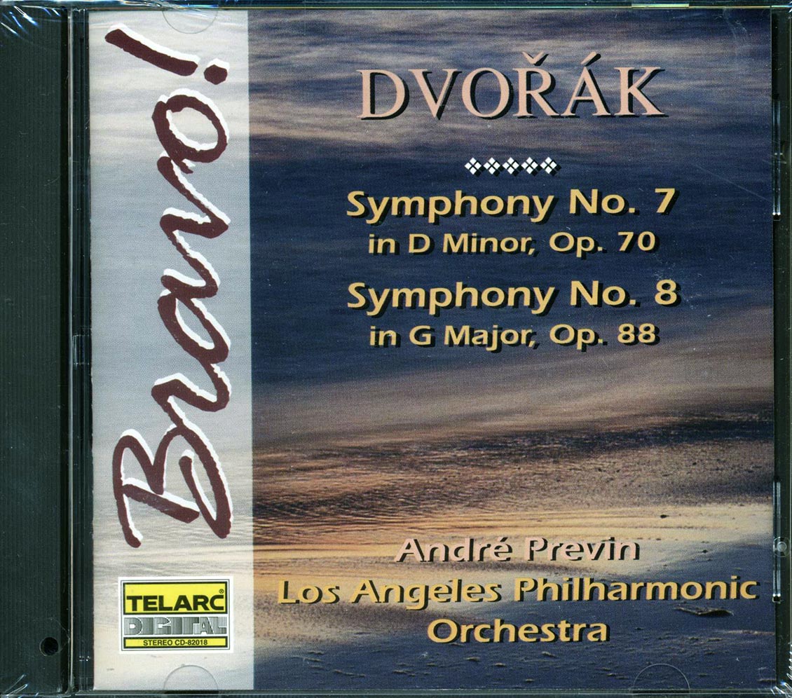 Andre Previn, Los Angeles Philharmonic Orchestra - Dvorak Symphony No. 7 In D Minor, Op. 70 Symphony No. 8 In G Major, Op. 88 Music CD