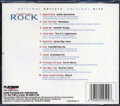 Newsboys, Audio Adrenaline, Jennifer Knapp, Etc. - Christian Rock Volume 2 Music CD