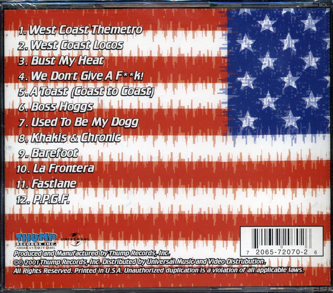 Don Cisco - West Coast Locos Music CD
