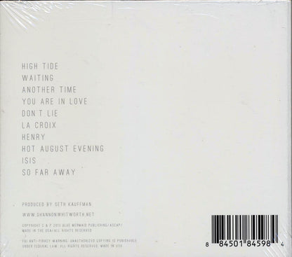 Shannon Whitworth - High Tide Music CD