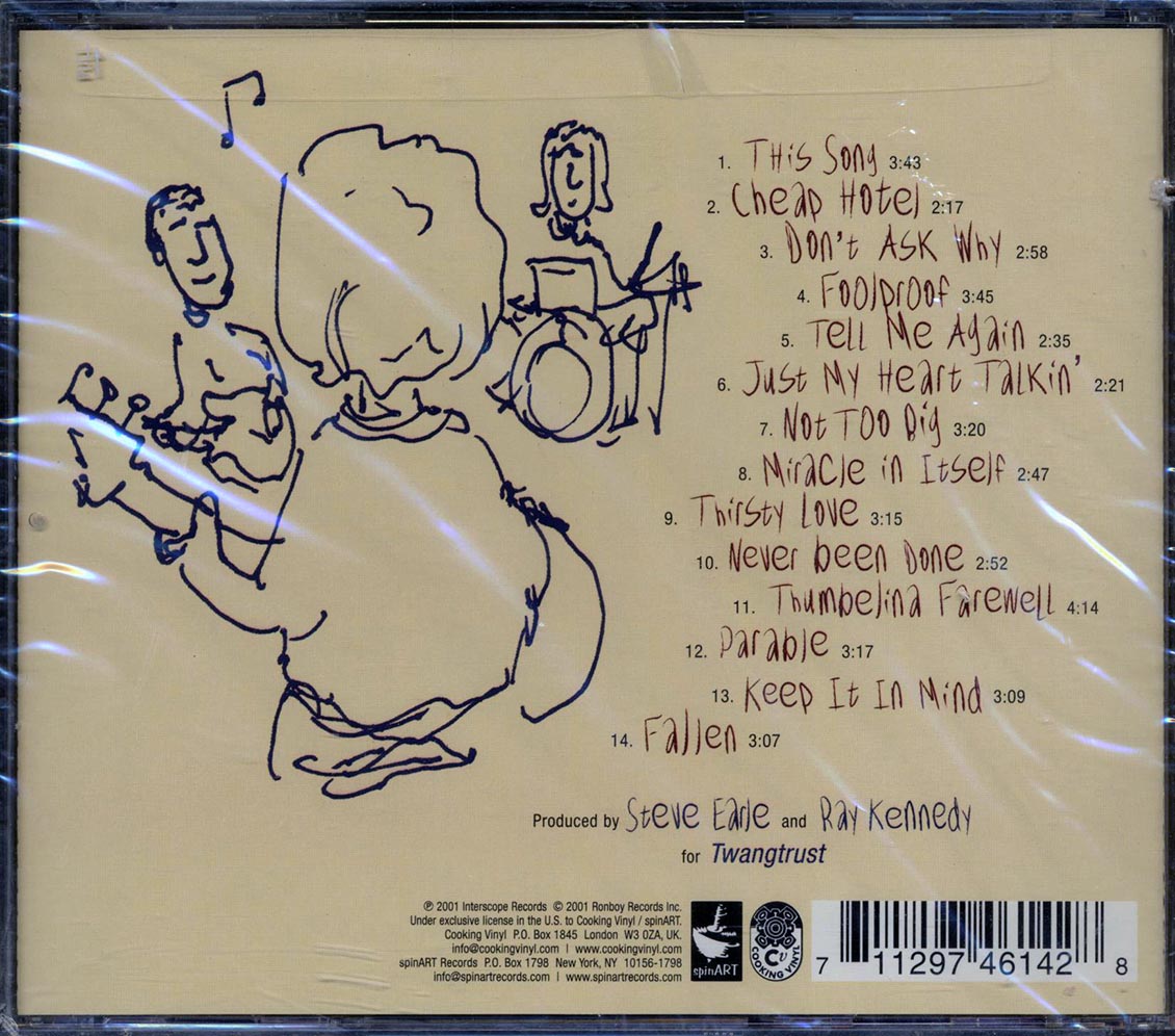 Ron Sexsmith - Blue Boy Music CD
