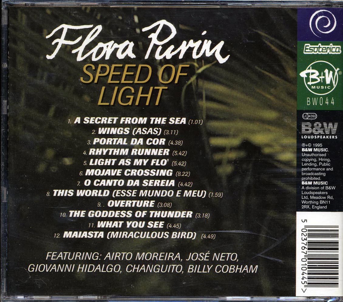 Flora Purim - Speed Of Light Music CD
