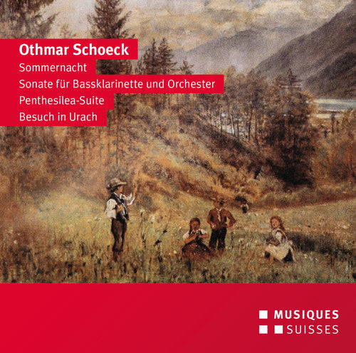 the album cover for Schoeck / Harnisch / Berner Symphonieorchester - Sommernacht