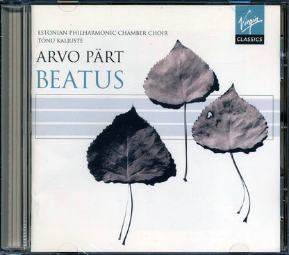 Arvo Part, Estonian Philharmonic Chamber Choir, Tonu Kaljuste - Beatus Music CD