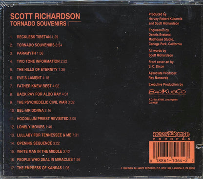 Scott Richardson - Tornado Souvenirs (marked/ltd stock) Music CD