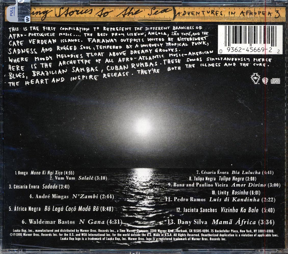 Bonga Kuenda, Vum Vum, Cesaria Evora, Etc. - Adventures In Afropea 3: Telling Stories To The Sea (marked/ltd stock) Music CD